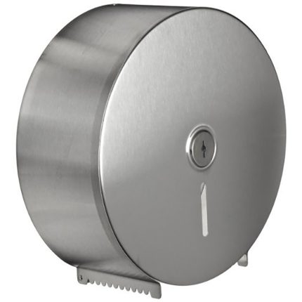 DISPENSADOR DE PAPEL HIGIENICO JUMBO EN ACERO INOXIDABLE